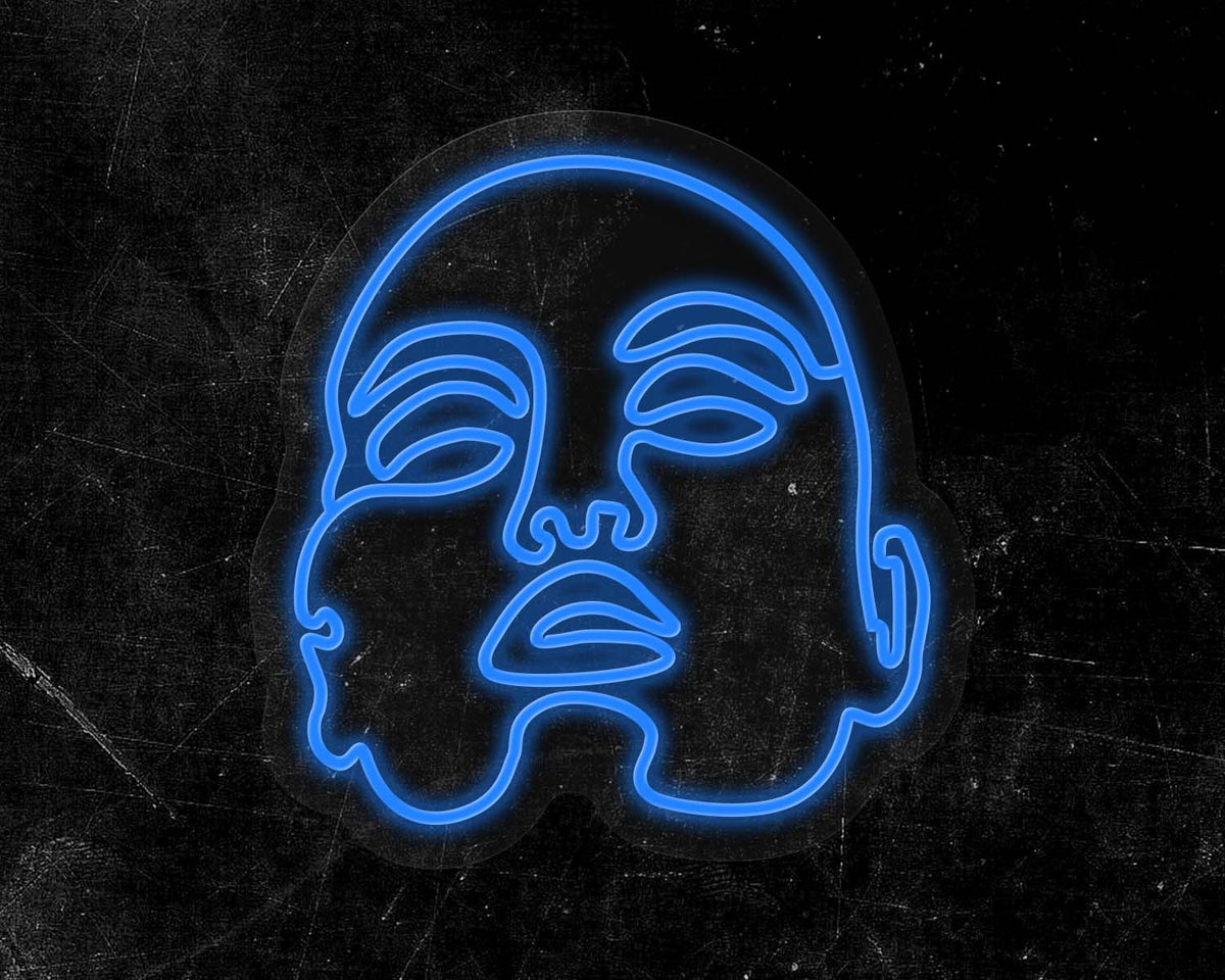 Face Neon Sign