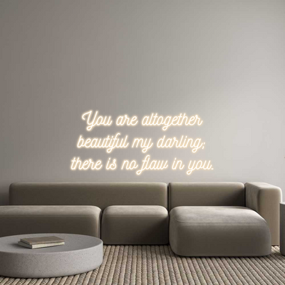 Custom Name Neon Sign You are altoget...