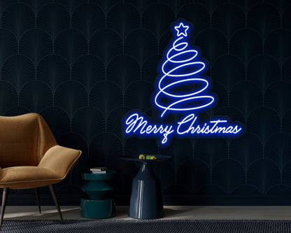 Christmas Tree Neon Sign