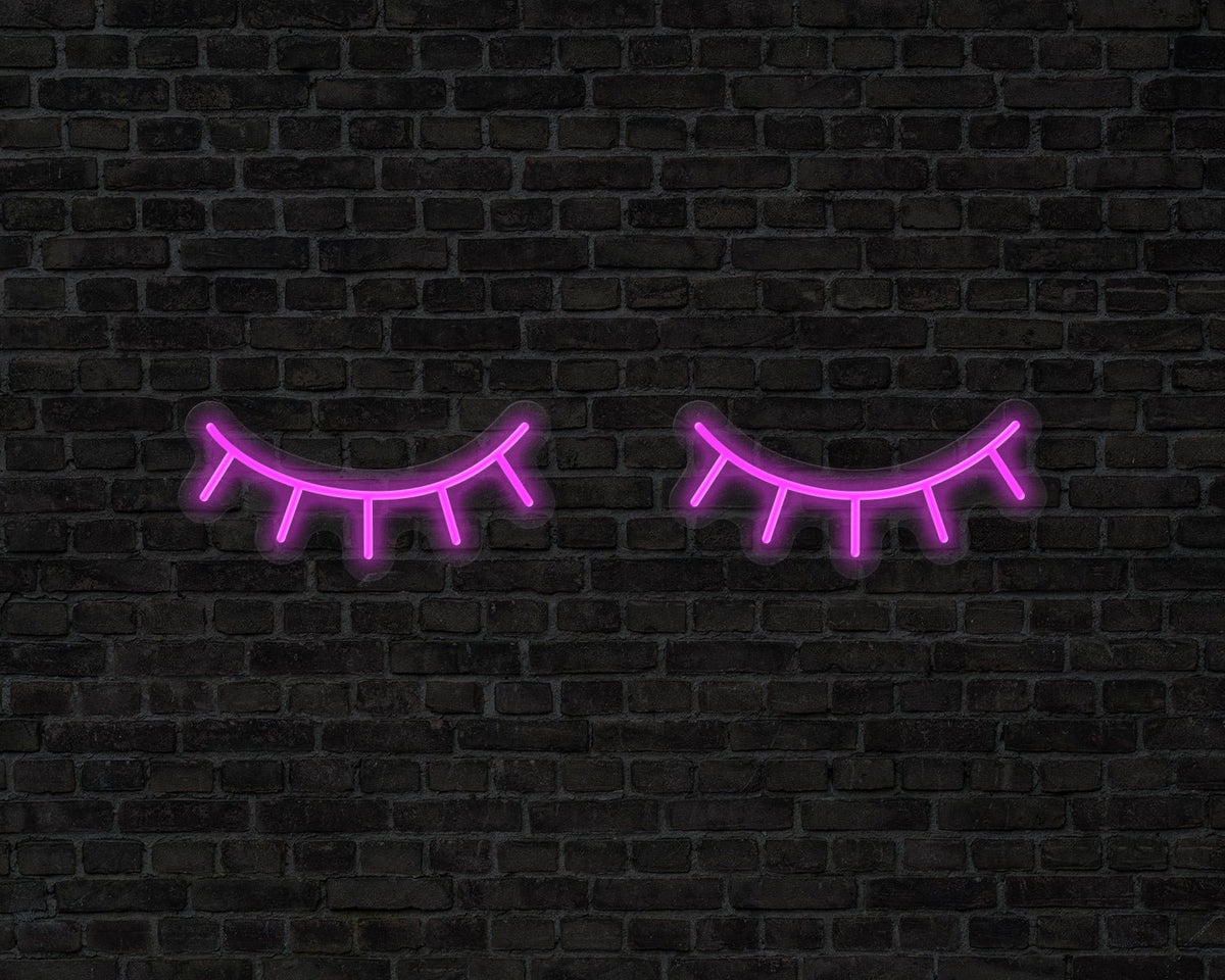 Lashes Beauty Neon Sign