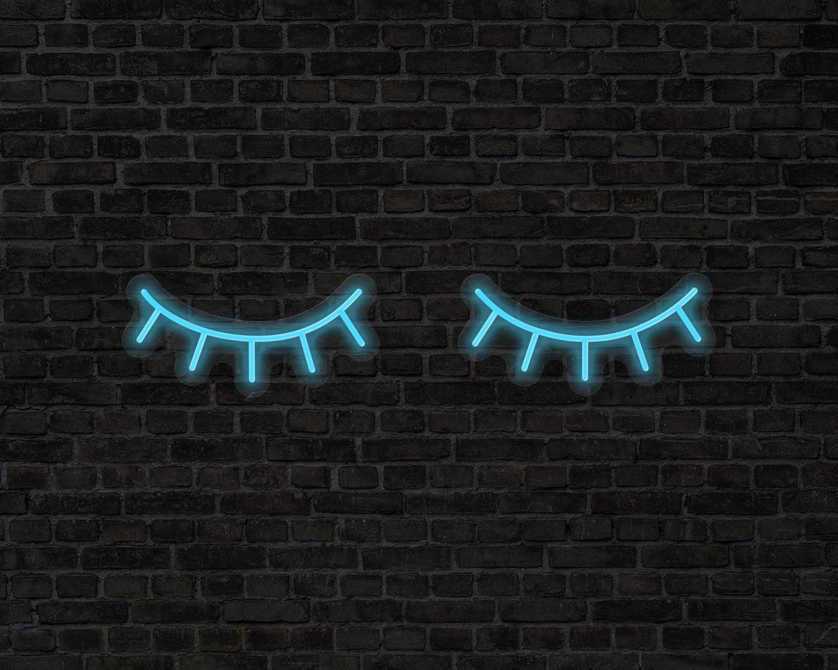 Lashes Beauty Neon Sign
