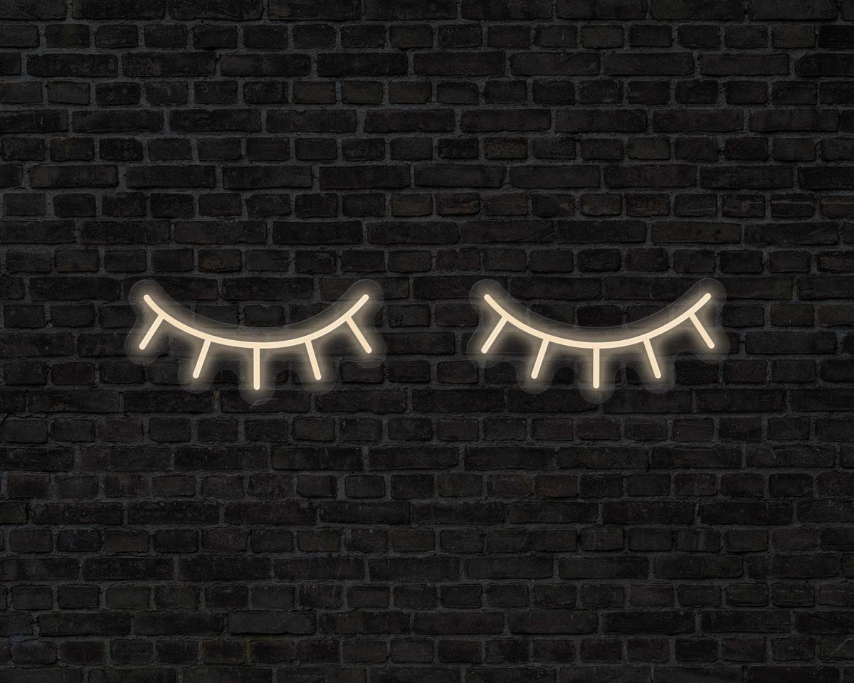 Lashes Beauty Neon Sign