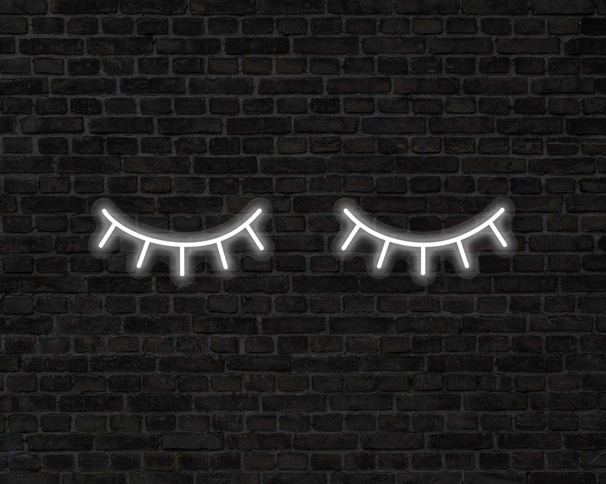 Lashes Beauty Neon Sign