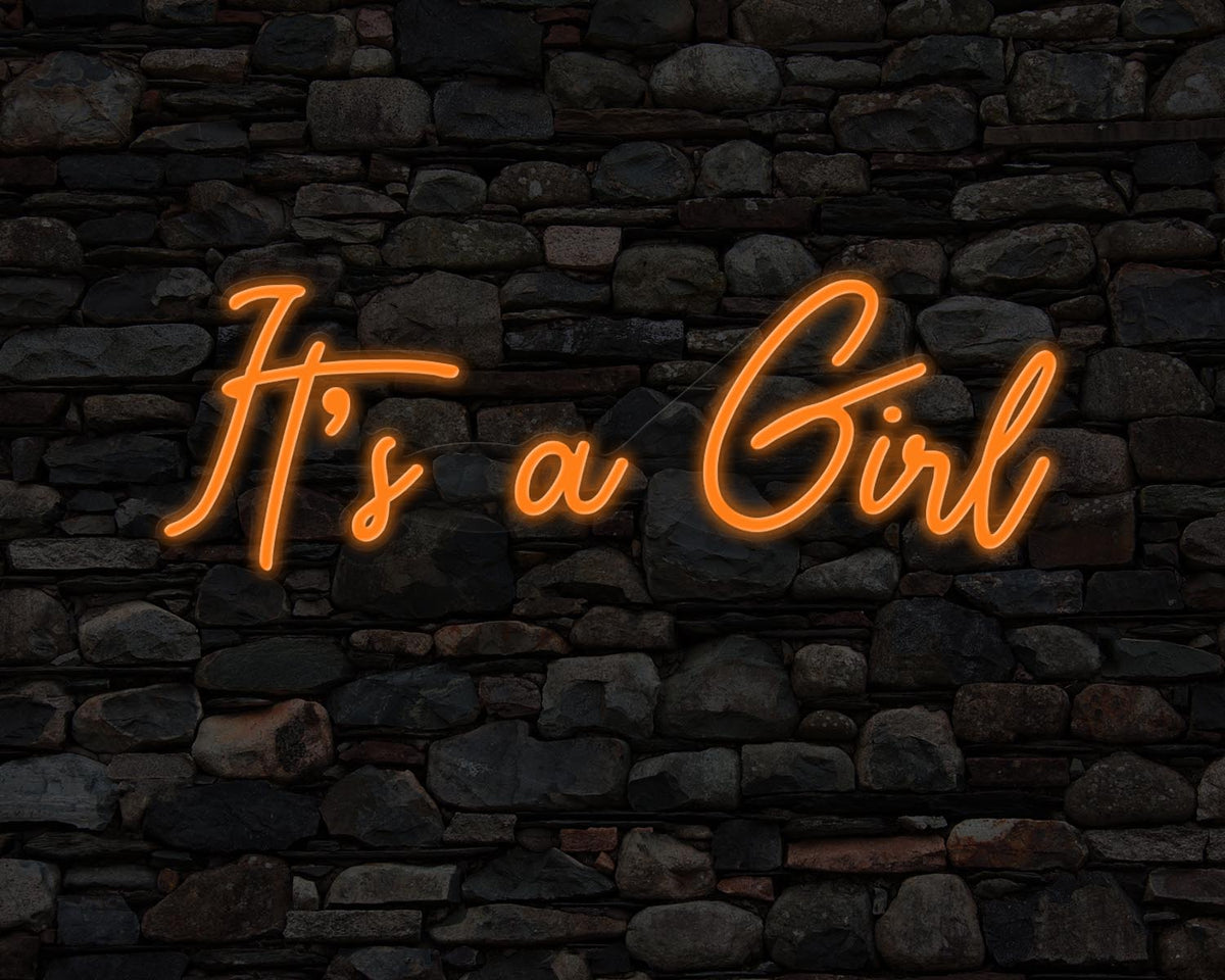 Its a Girl Neon Sign