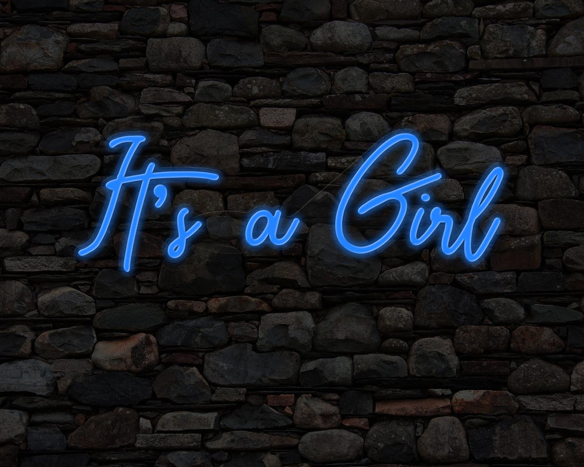 Its a Girl Neon Sign