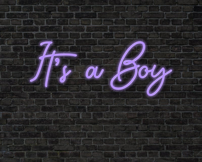 Its a Boy Neon Sign