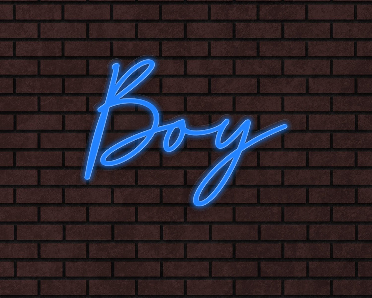 Boy Neon Sign