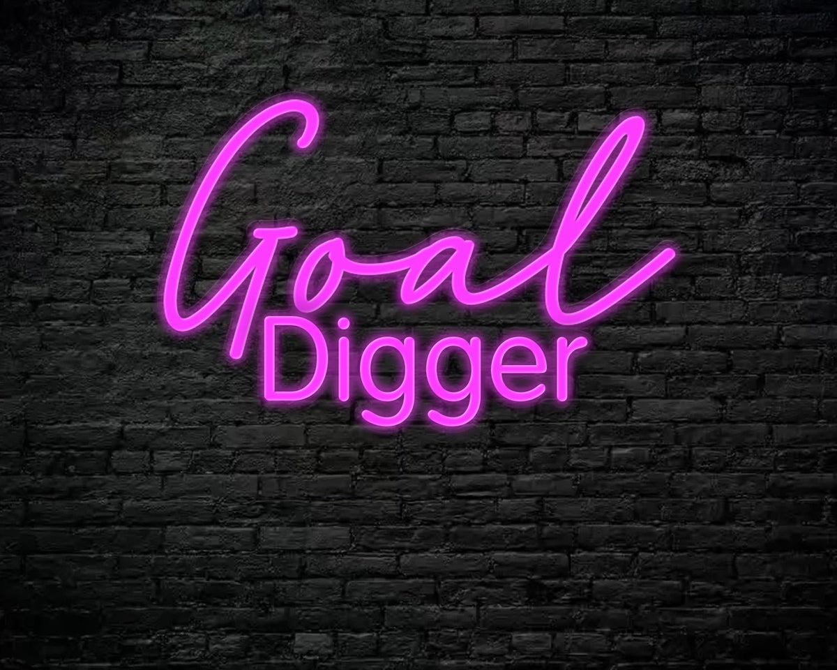 Goal Digger Neon Sign