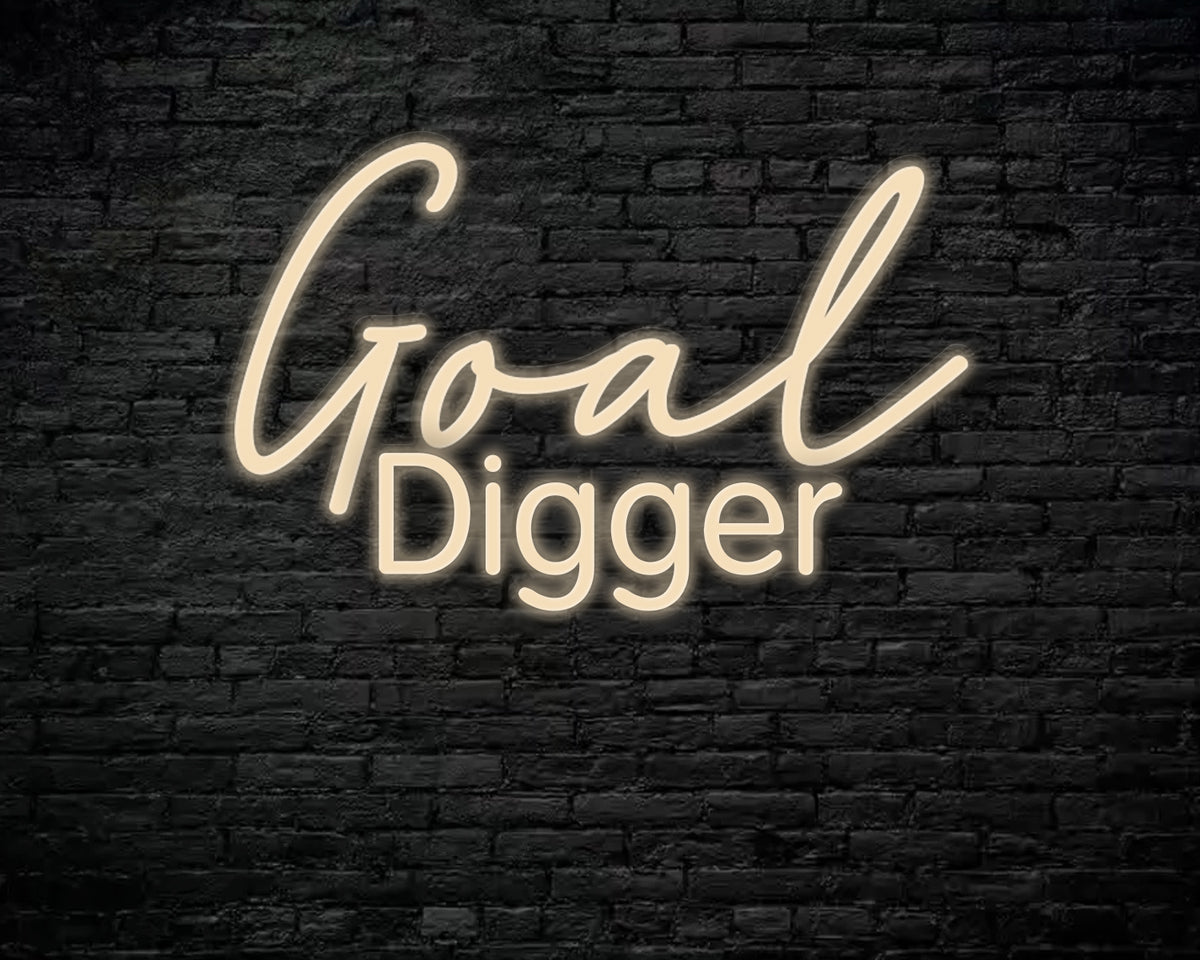 Goal Digger Neon Sign