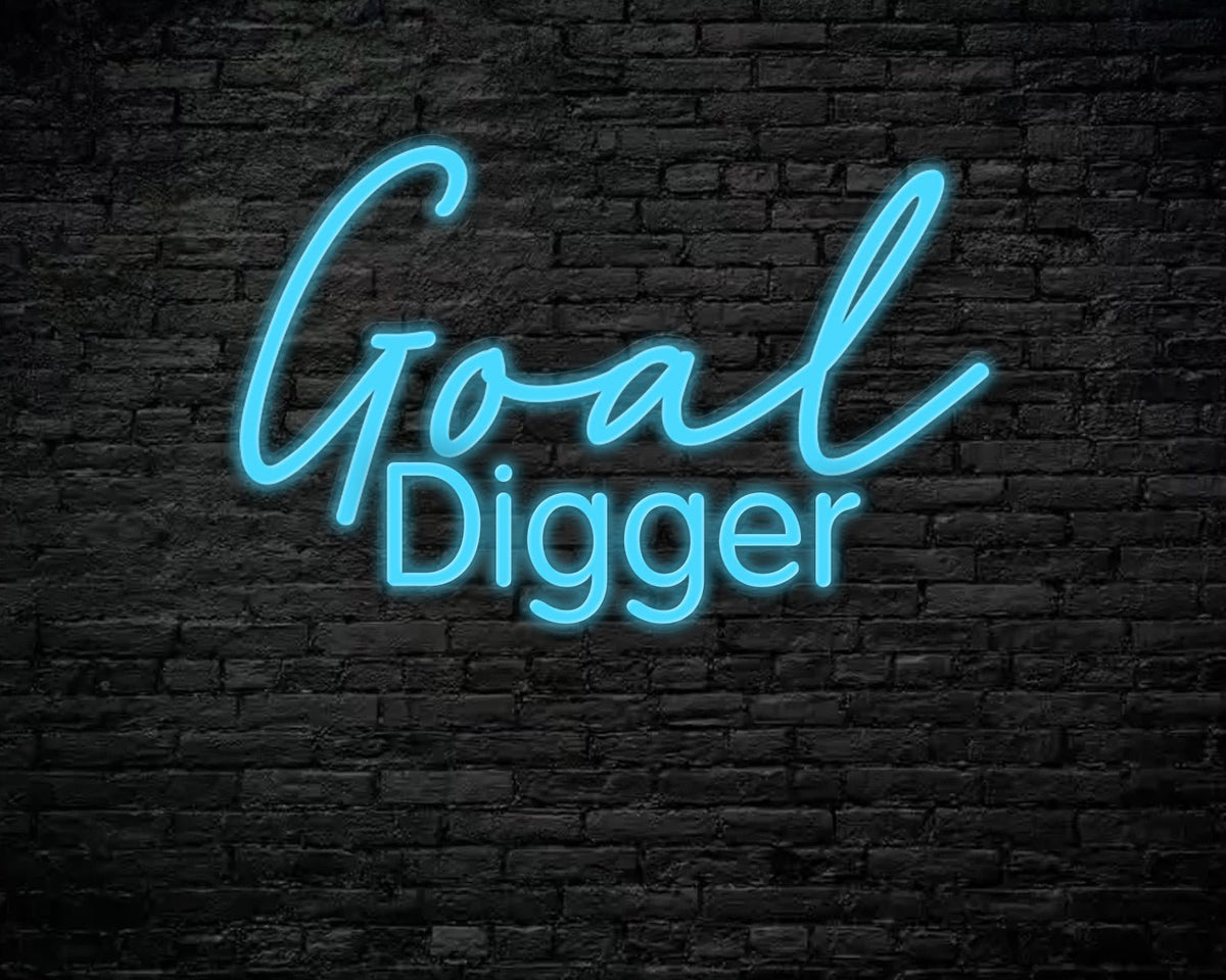 Goal Digger Neon Sign