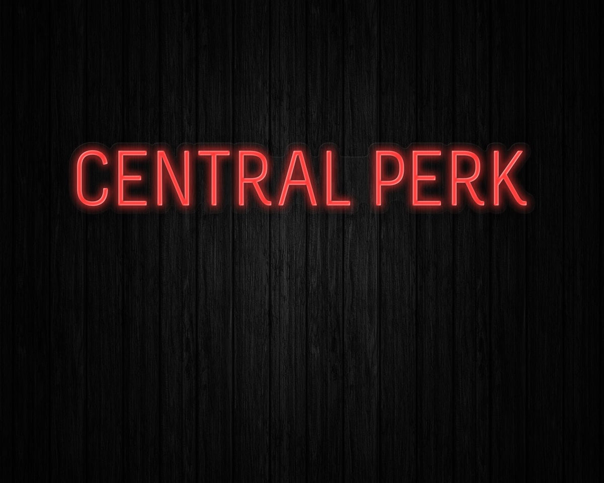 Central Perk Neon Sign
