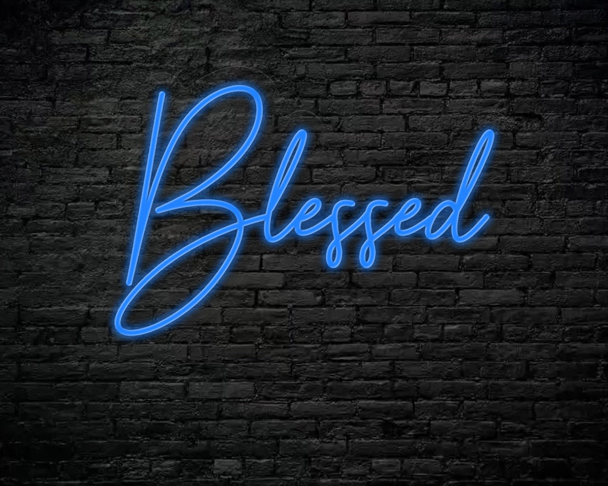 Blessed Neon Sign
