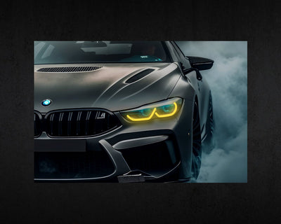 BMW M4 Front Car Neon Sign