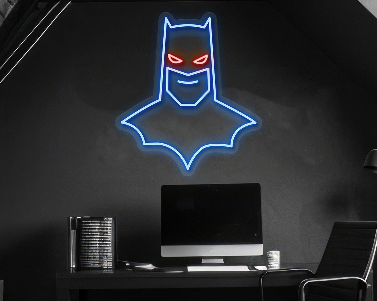 Batman Mask Neon Sign