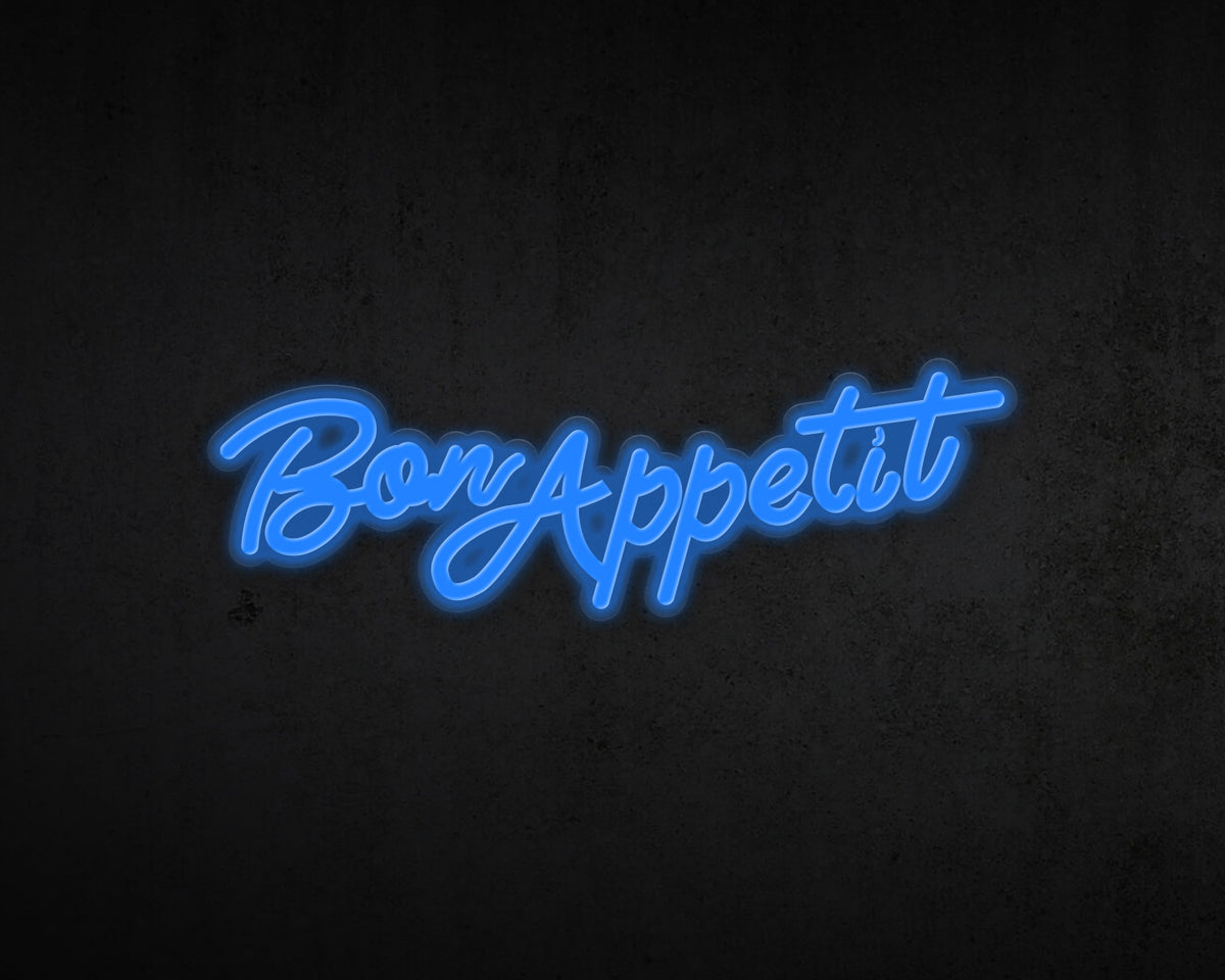 Bon Appetit LED Neon Sign