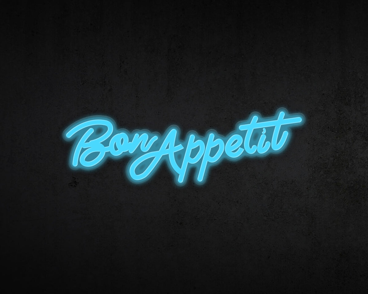 Bon Appetit LED Neon Sign
