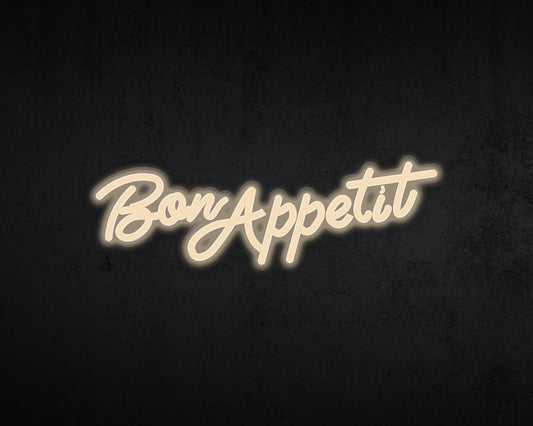 Bon Appetit LED Neon Sign
