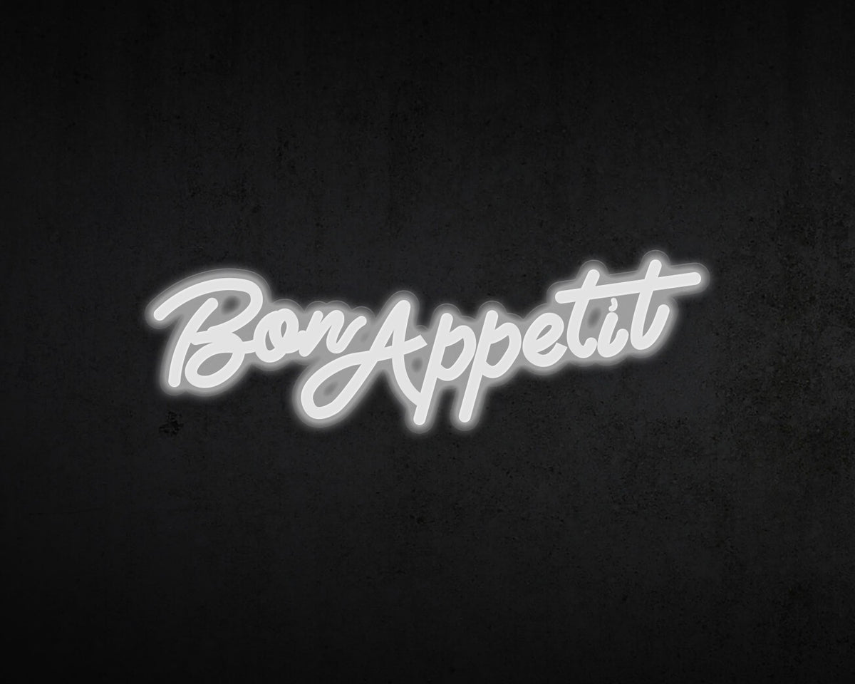 Bon Appetit LED Neon Sign