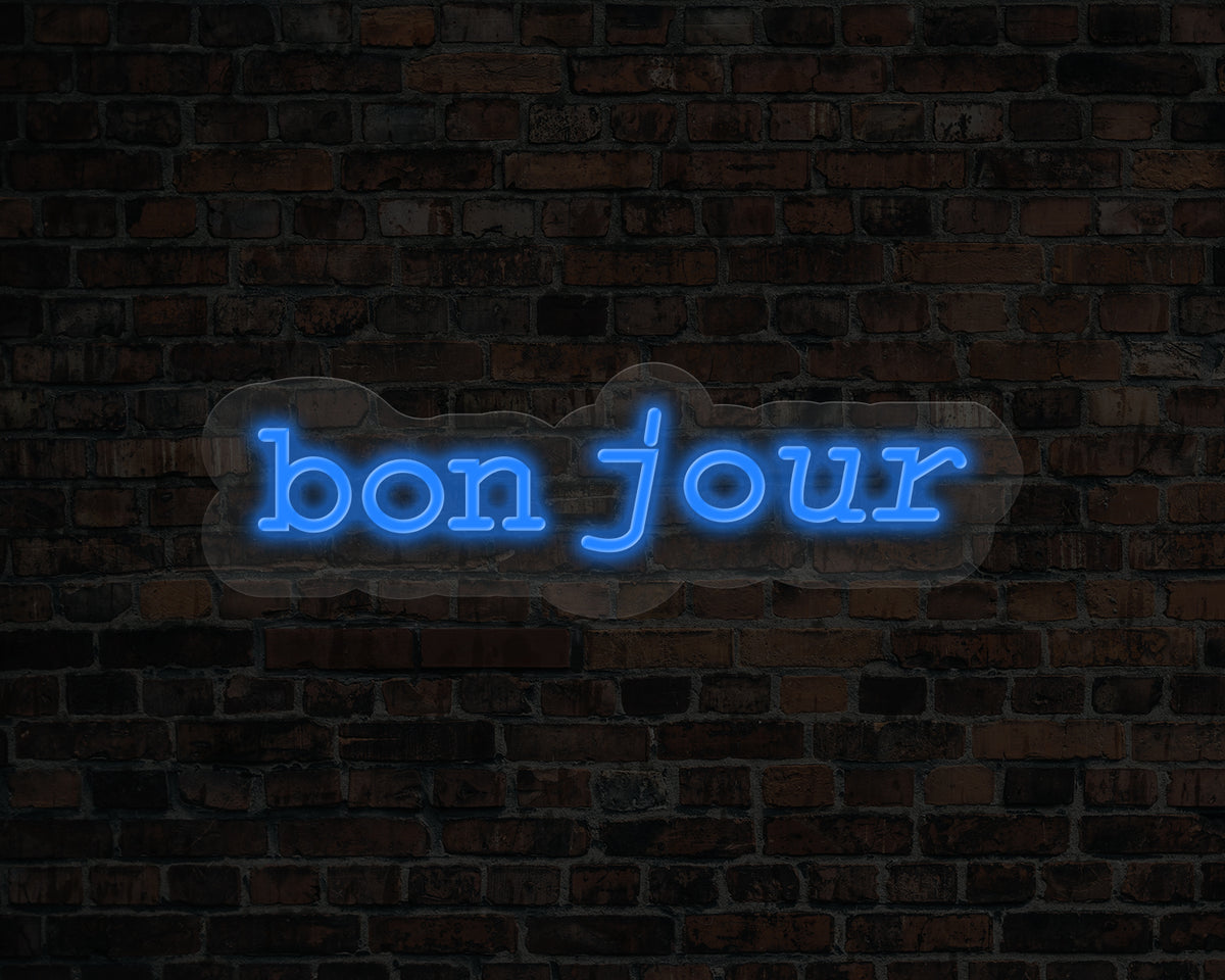 Bon Jour Neon Sign