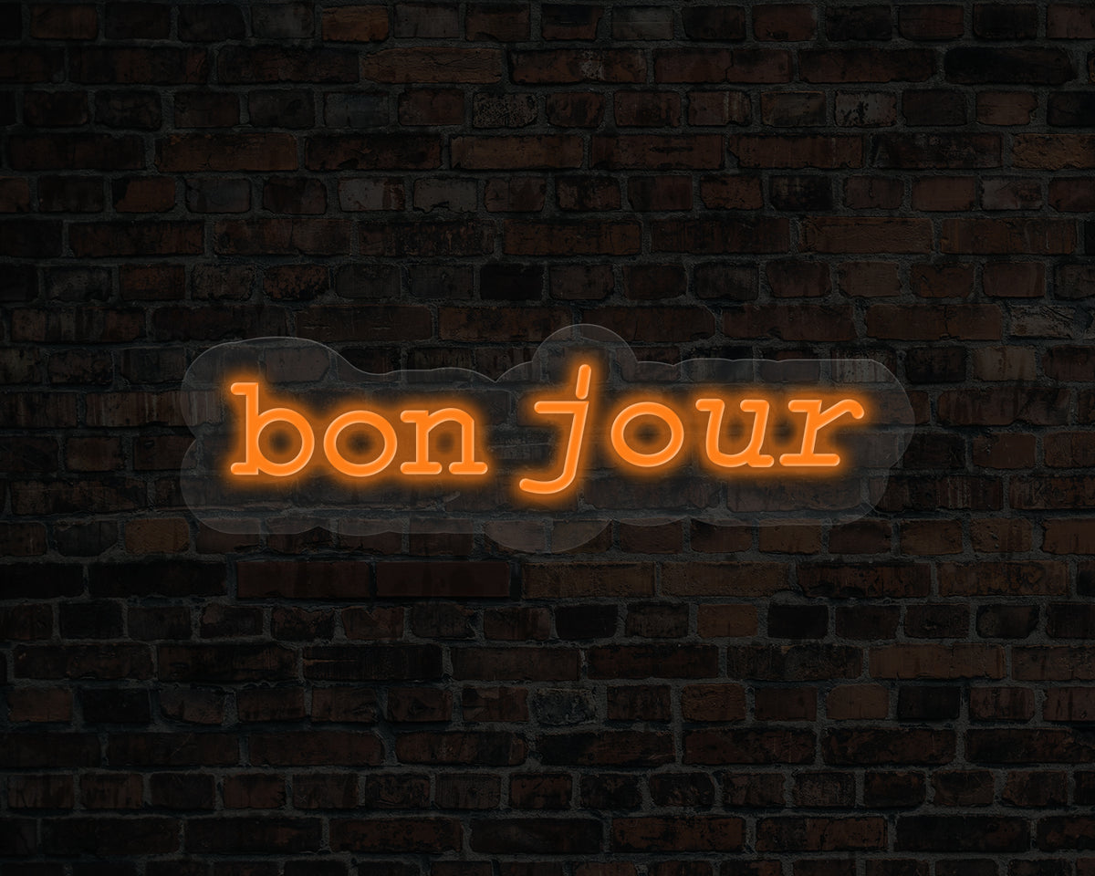 Bon Jour Neon Sign