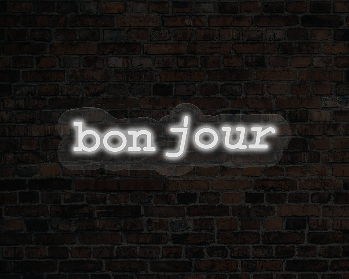 Bon Jour Neon Sign