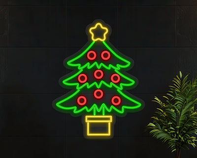 Christmas Tree Neon Sign