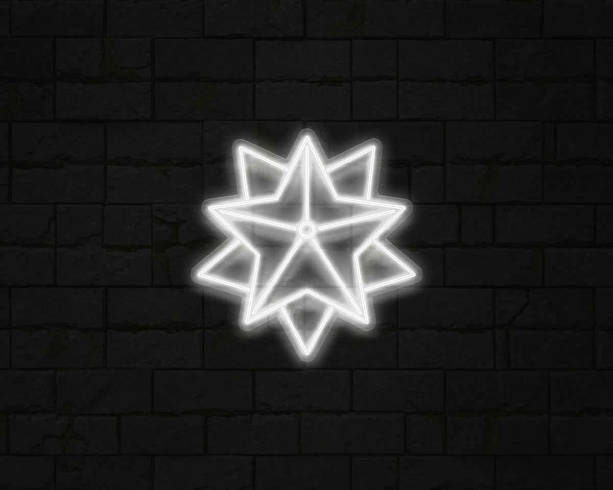 Christmas Star Neon Sign
