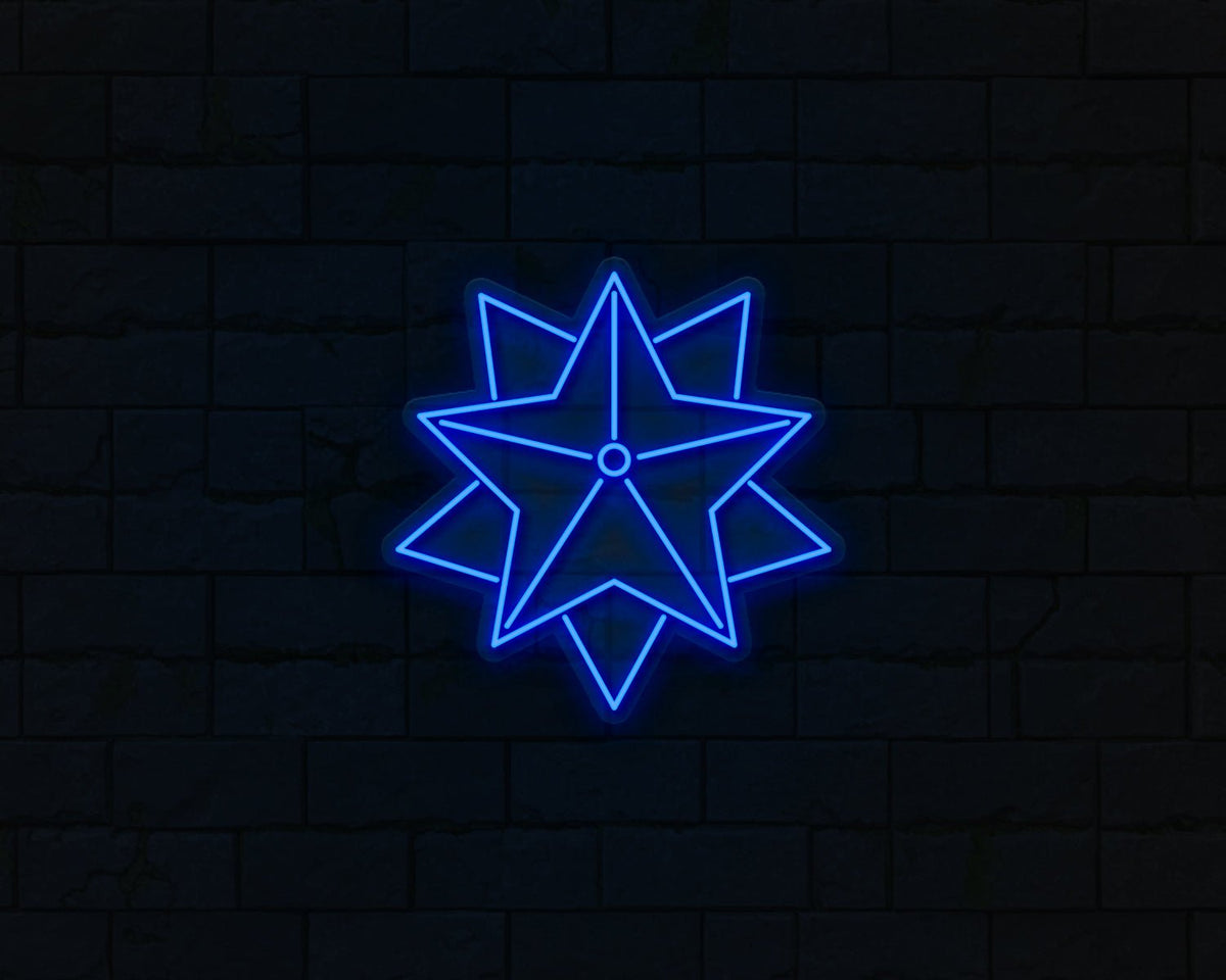 Christmas Star Neon Sign