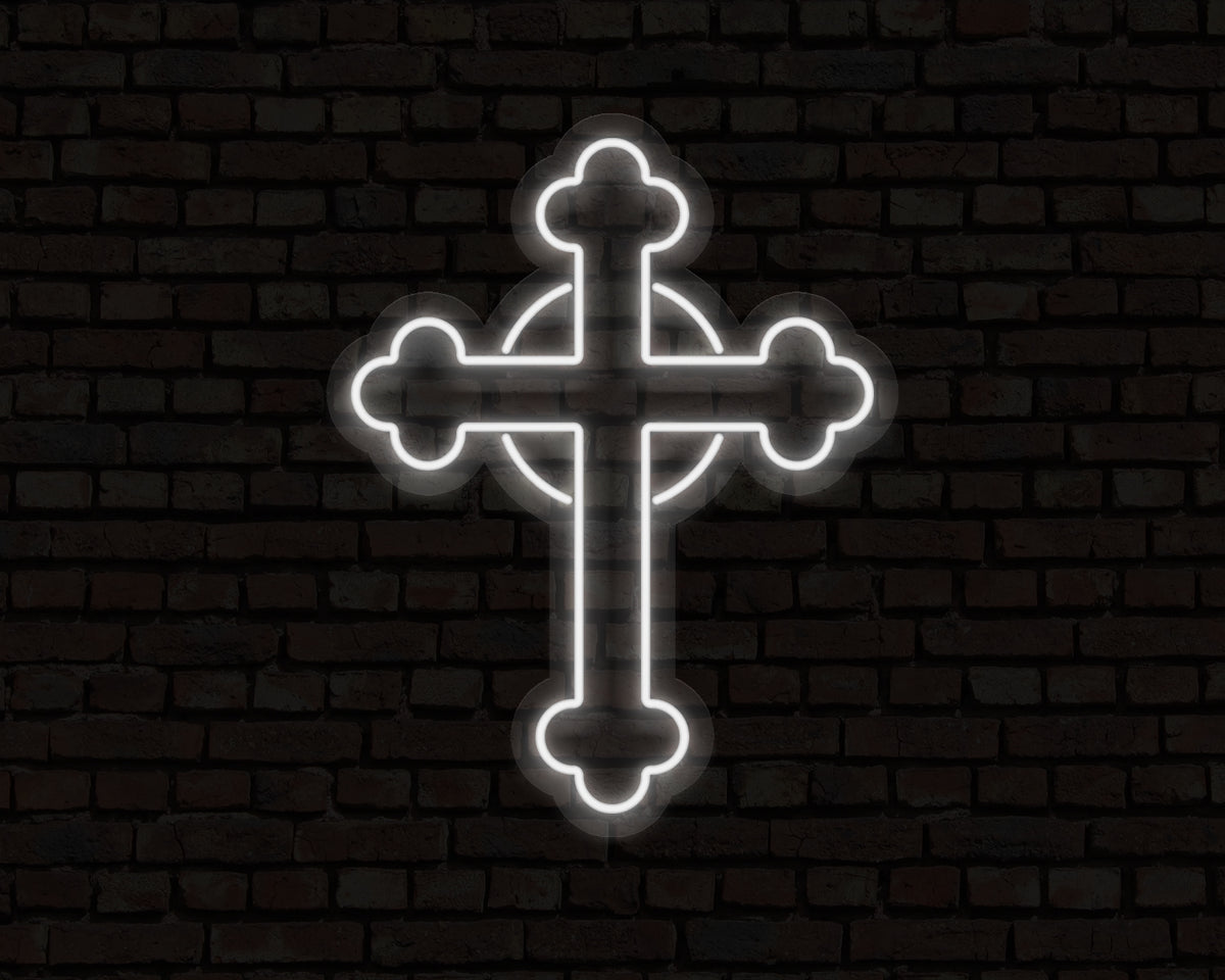 Cross Neon Sign