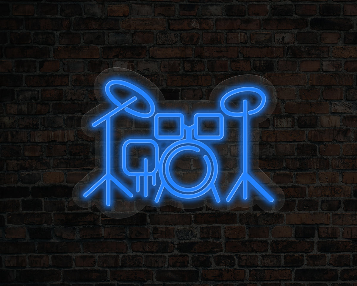 Drums Neon Sign
