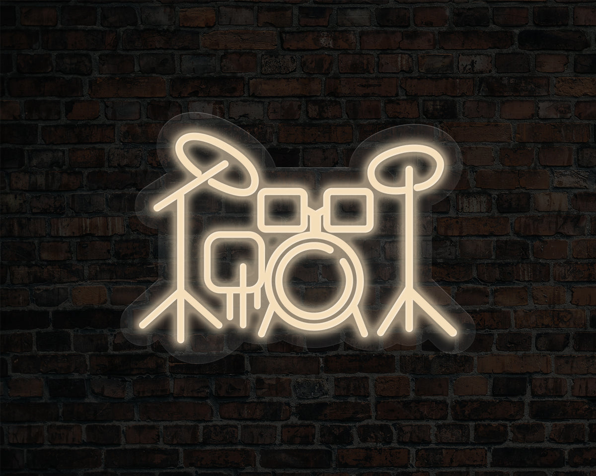 Drums Neon Sign