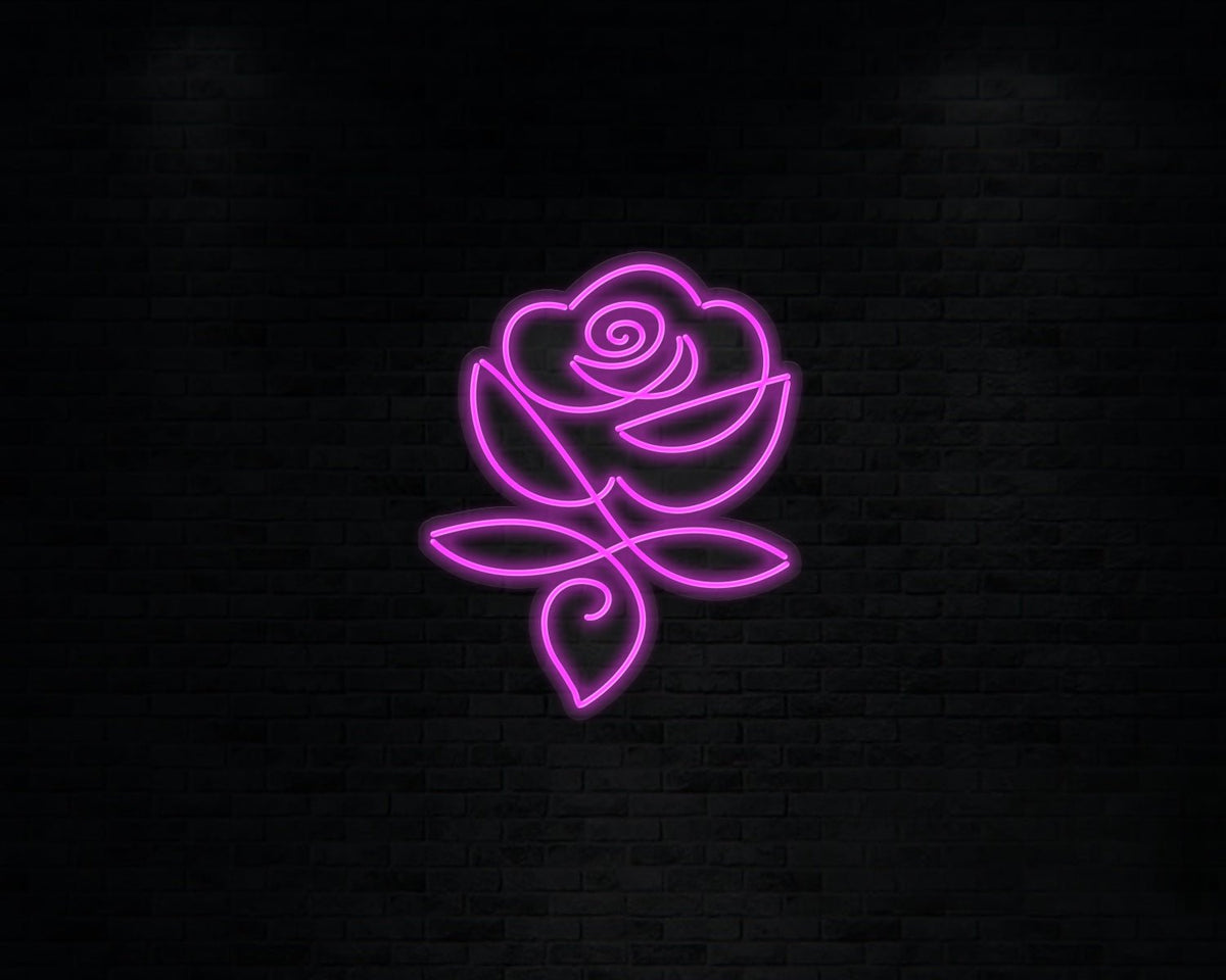 Flower Neon Sign