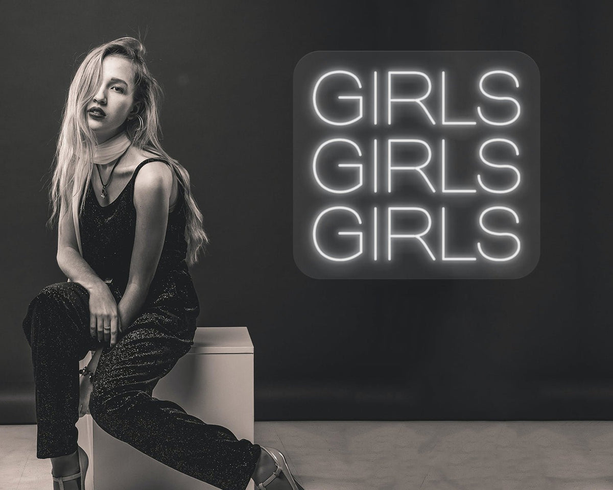 Girls Neon Sign