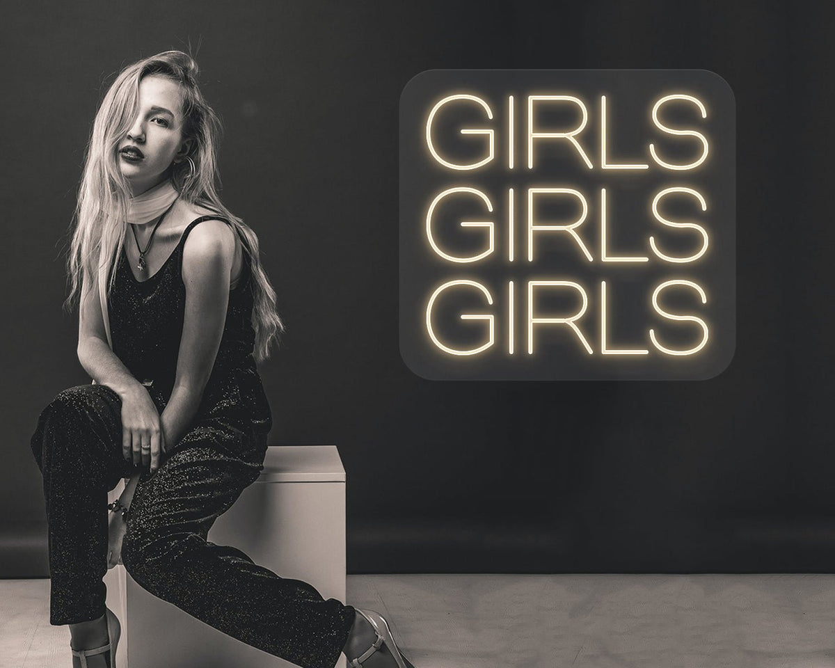 Girls Neon Sign