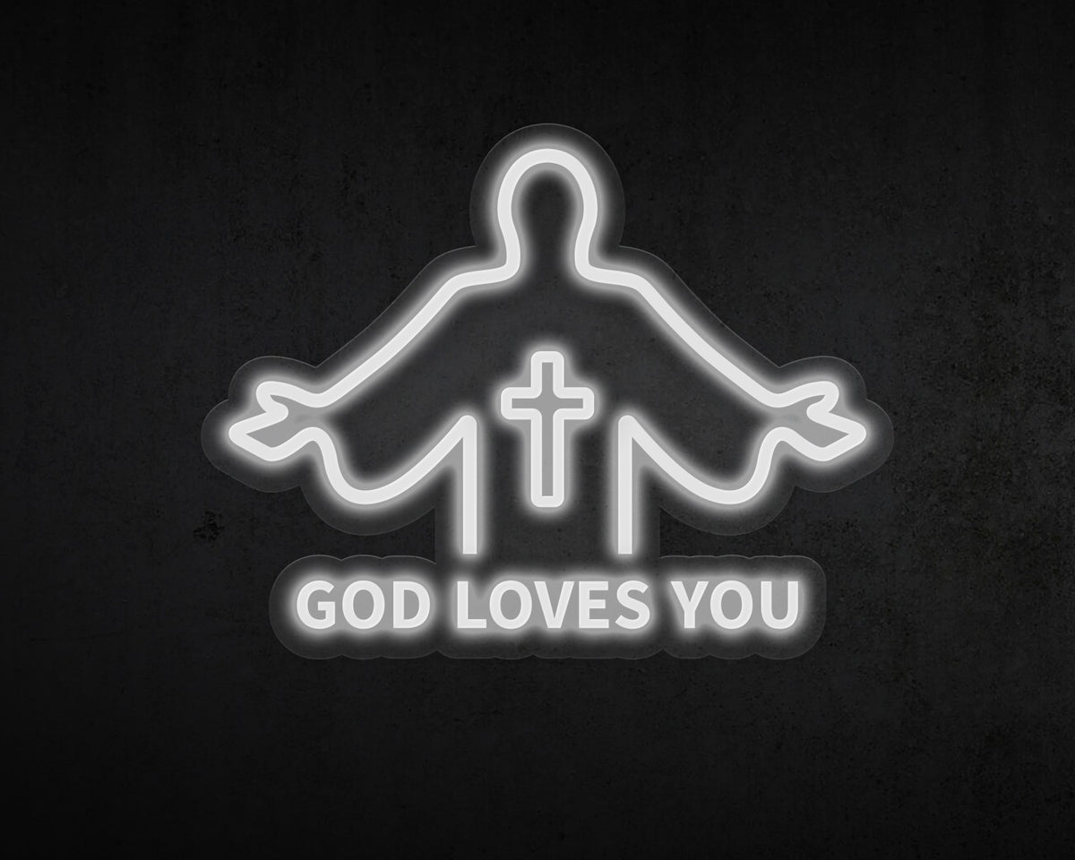 God Loves You Neon Sign