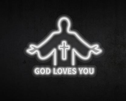 God Loves You Neon Sign
