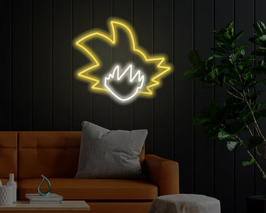 Goku Neon Sign