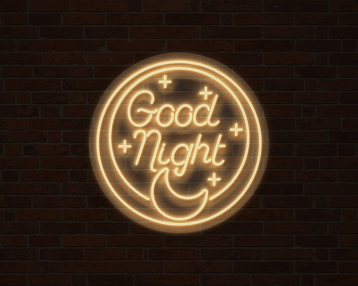 Good Night Neon Sign