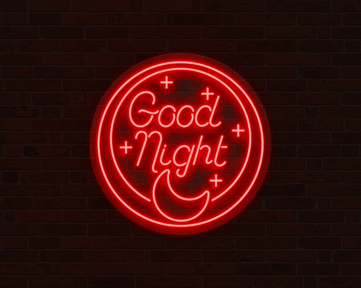 Good Night Neon Sign