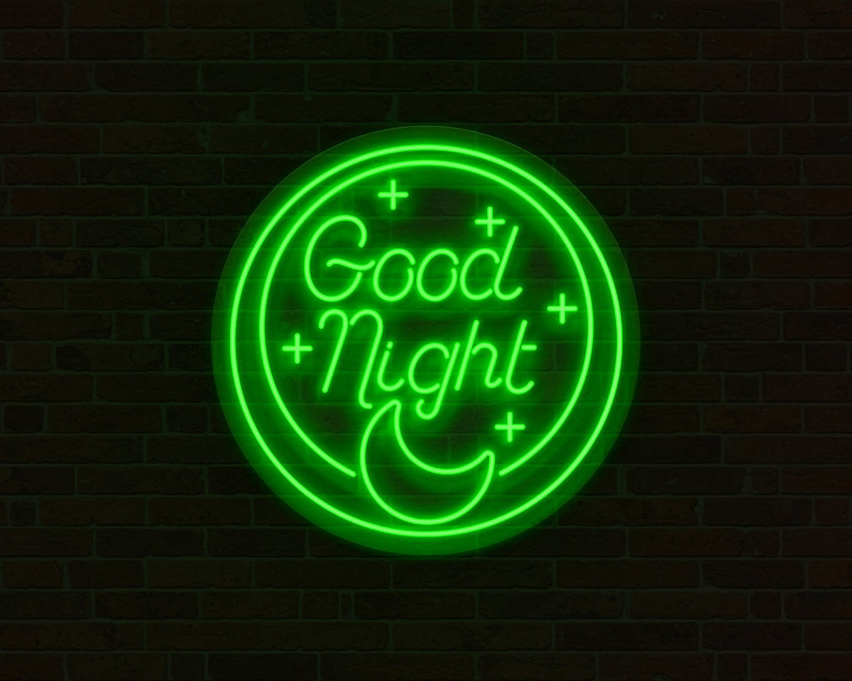 Good Night Neon Sign