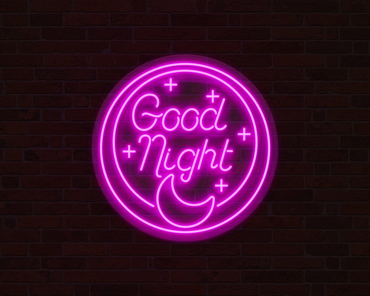Good Night Neon Sign