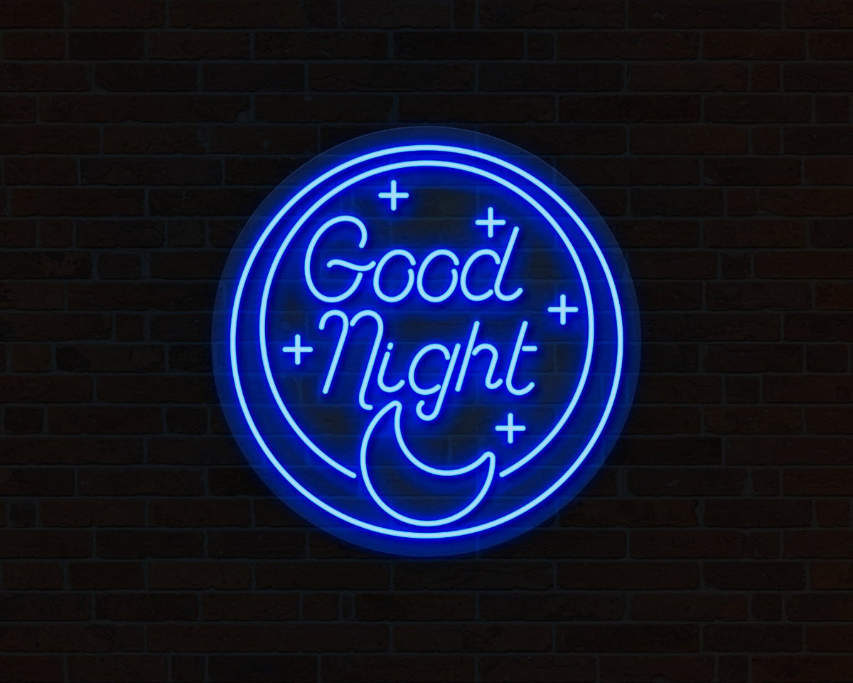 Good Night Neon Sign