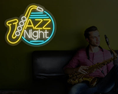 Jazz Night Neon Sign