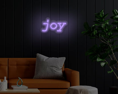 Joy Neon Sign