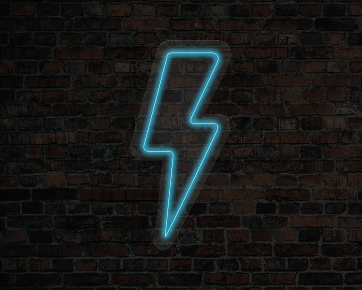 Lightning Strike LED Neon Sign