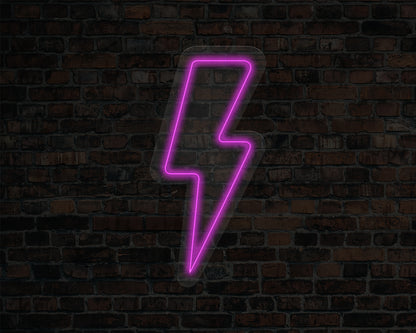 Lightning Strike LED Neon Sign