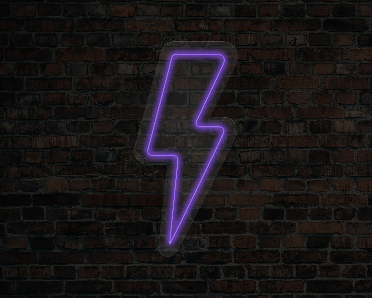 Lightning Strike LED Neon Sign