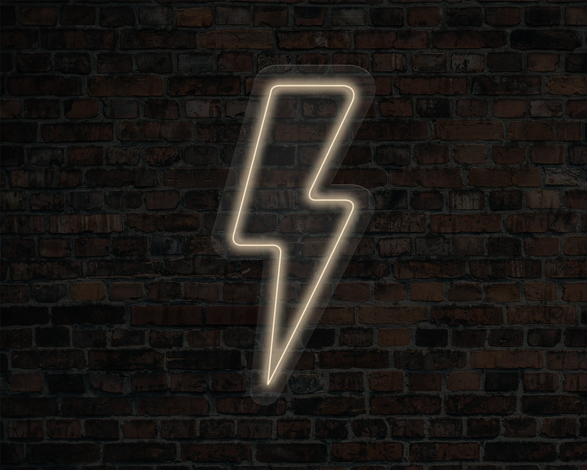 Lightning Strike LED Neon Sign