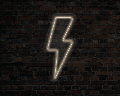 Lightning Strike LED Neon Sign