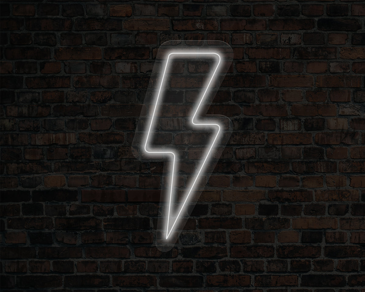 Lightning Strike LED Neon Sign